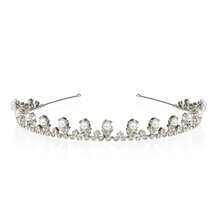 Royal Collection Shop Buckingham Palace Pearl And Crystal Tiara* Tiaras
