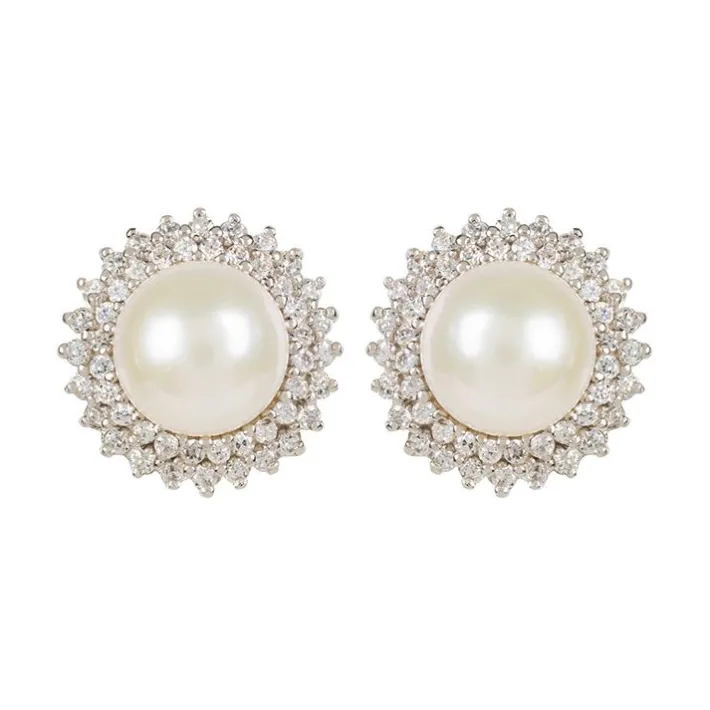 Royal Collection Shop Centred Pearl Earrings* Earrings