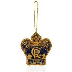 Royal Collection Shop Ciiir Crown Decoration* His Majesty The King'S 75Th Birthday