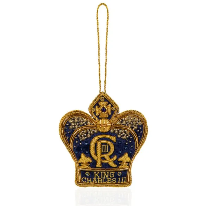Royal Collection Shop Ciiir Crown Decoration* His Majesty The King'S 75Th Birthday