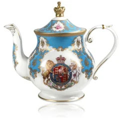 Royal Collection Shop Coat Of Arms 6 Cup Teapot* Afternoon Tea