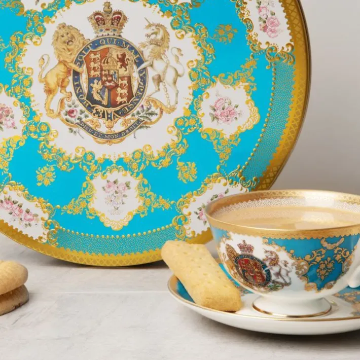 Royal Collection Shop Coat Of Arms Teacup And Saucer* Afternoon Tea