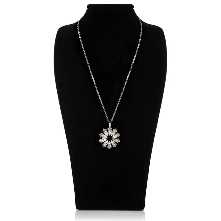 Royal Collection Shop Crystal Decagon Pendant* Necklaces