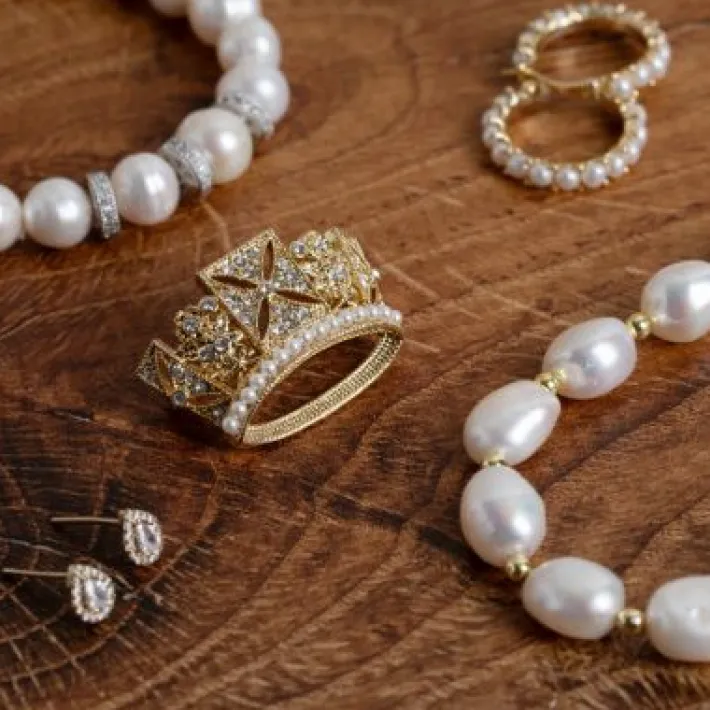 Royal Collection Shop Gold Diadem Crown Brooch* Brooches