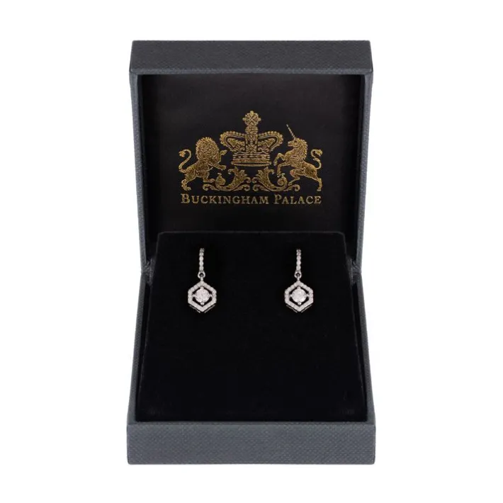 Royal Collection Shop Greville Hoop Earrings* Earrings