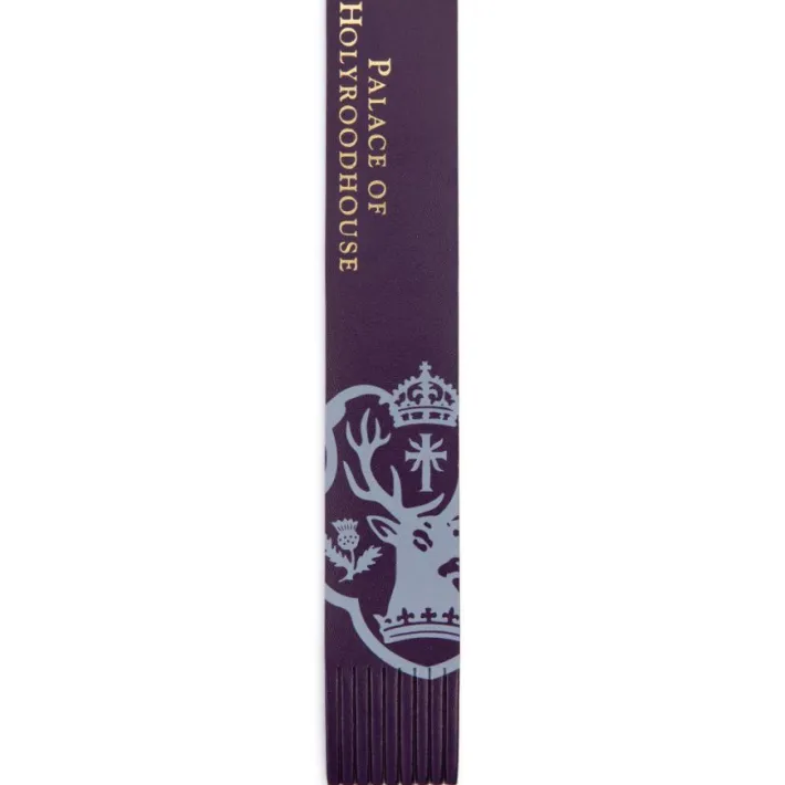 Royal Collection Shop Palace Of Holyroodhouse Purple Bookmark* Bookmarks