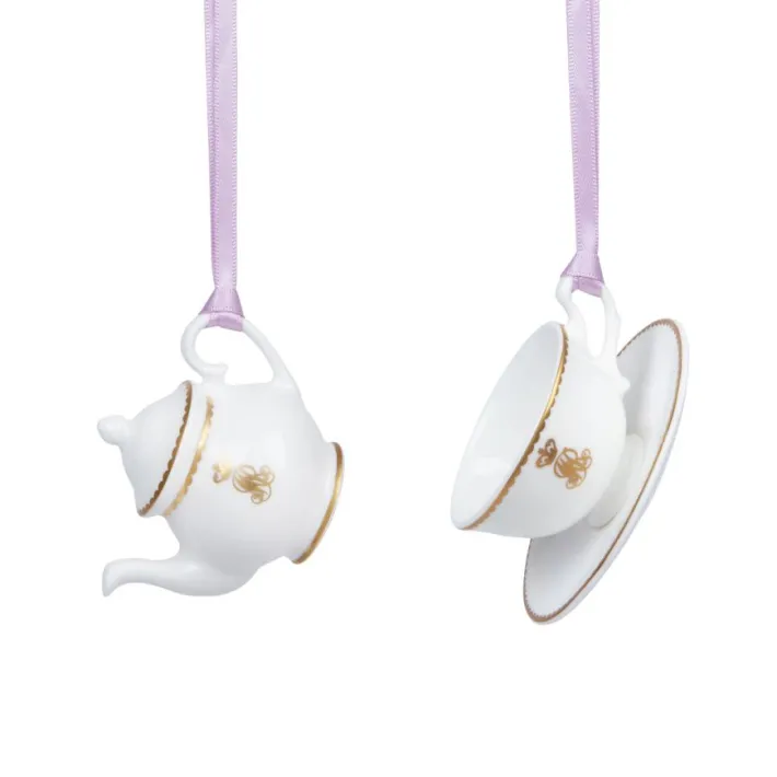 Royal Collection Shop Queen Mary'S Dolls' House Miniature Set* Cups & Saucers