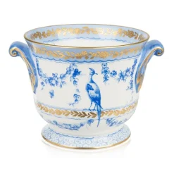 Royal Collection Shop Royal Birdsong Gilded Cachepot* Royal Birdsong
