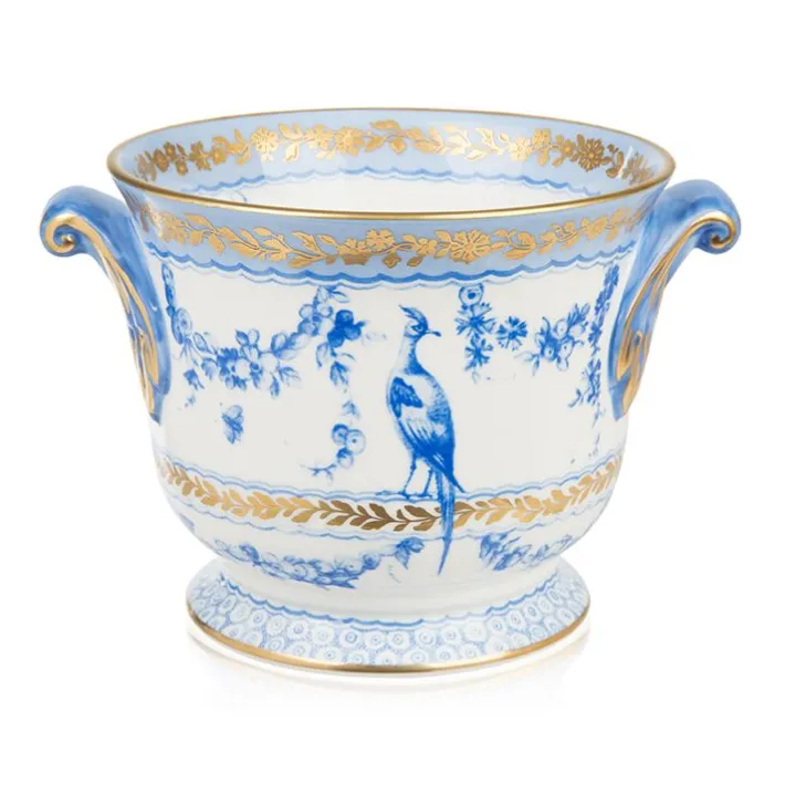 Royal Collection Shop Royal Birdsong Gilded Cachepot* Royal Birdsong