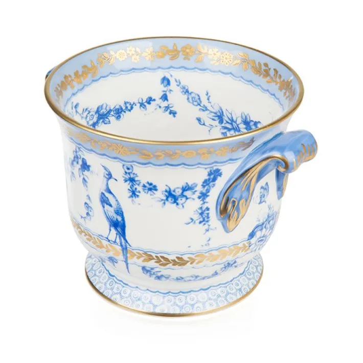 Royal Collection Shop Royal Birdsong Gilded Cachepot* Royal Birdsong