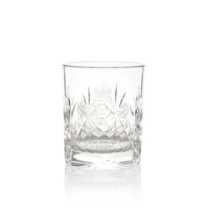 Royal Collection Shop The Coronation Crystal Tot Glass* Wine & Spirits