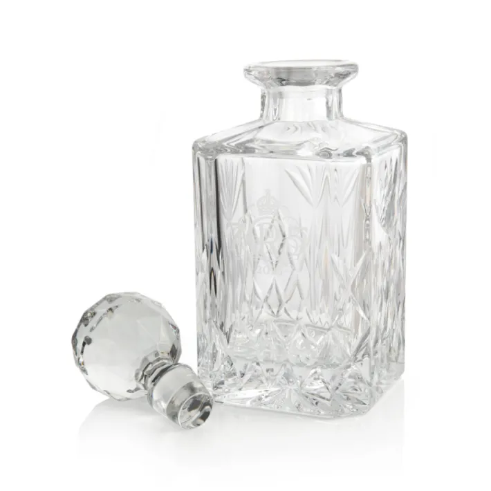 Royal Collection Shop The King'S 75Th Birthday Limited Edition Decanter* Wine & Spirits