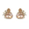 Royal Collection Shop Vicki Sarge Pink Stud Earrings* Earrings