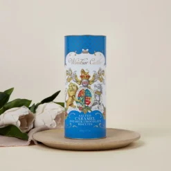 Royal Collection Shop Windsor Castle Salted Caramel And Chocolate Biscuit Tube* Biscuits